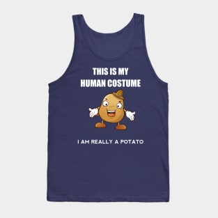 I am really a potato Tank Top